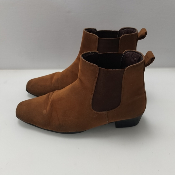 Bxxy Men\'s Brown Chelsea Boots Slip On Pre-owned Size 9/43